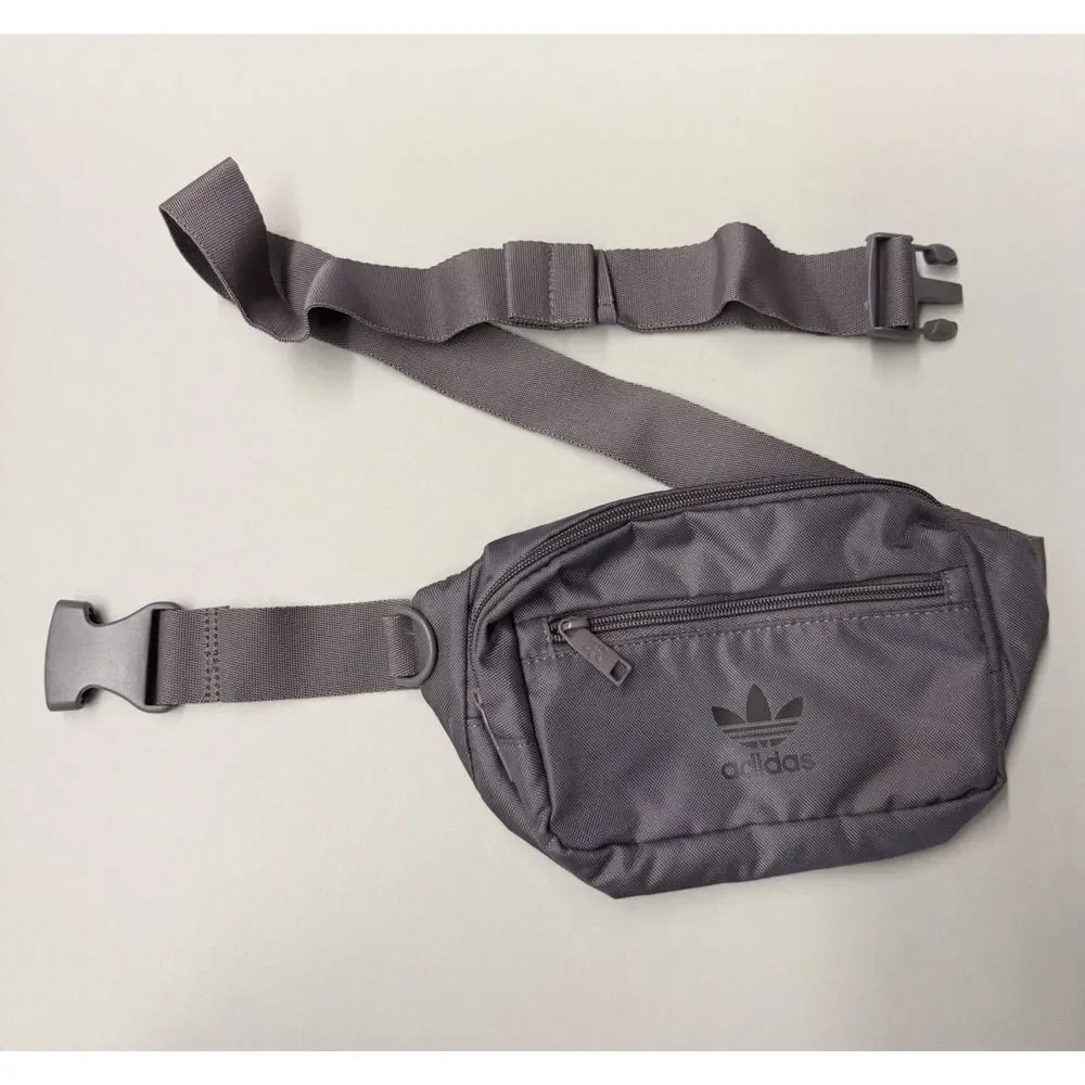 Adidas Originals Gray Waist Pack Fanny Pack Belt Bag OS NWOT